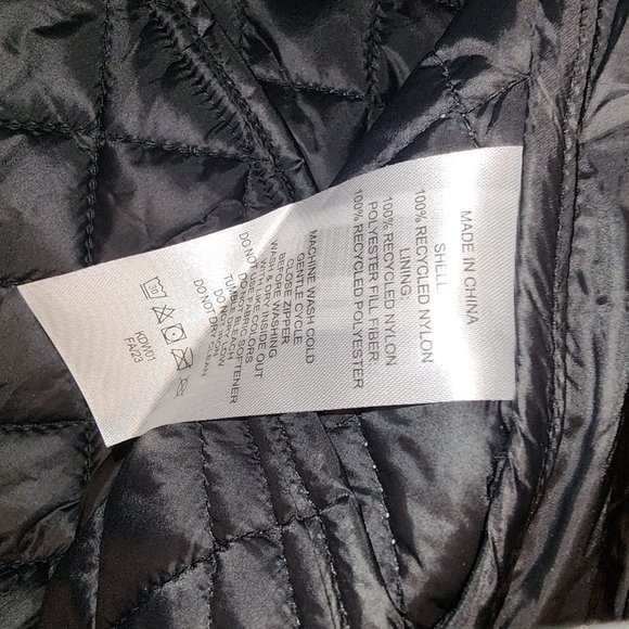 Quince Featherless Quilted Puffer Jacket NWT Black Small - Picture 9 of 10